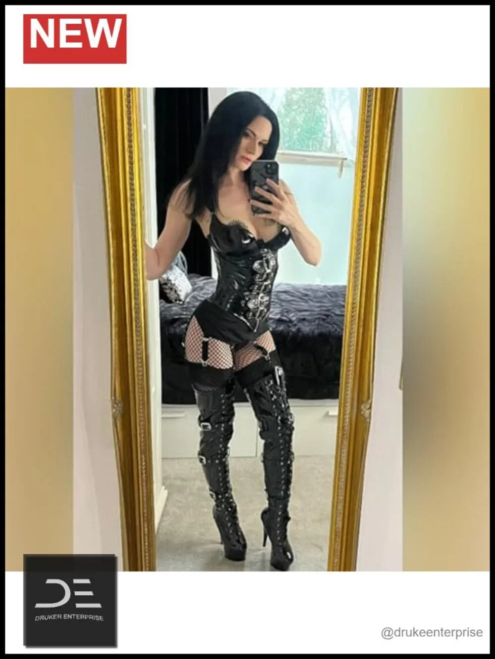 Over the Knee Thigh High Heel Boots 6 Inch Platform Stiletto Exotic Pole Dance